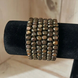Bronze Tone Stretch Bracelet